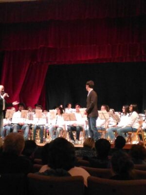 Concerto del piccolo principe, formazione Junior in collaborazione con la banda di Aldeno, 2019